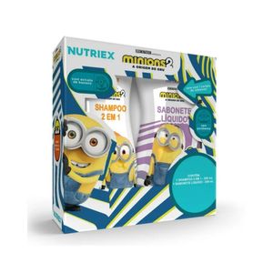 Kit Minnios Shampoo 2 Em 1 250Ml + Sabonete Líquido 250Ml Nutriex