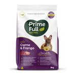 Alimento-Para-Caes-Adultos-Racas-Pequenas-Sabor-Carne-E-Frango-Prime-Full-6Kg