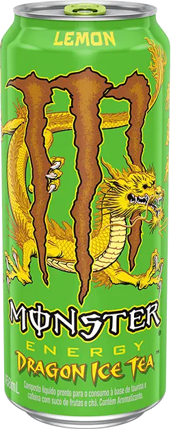 Energético Monster Dragon Ice Tea Lemon 473ml - Supermercado Coop