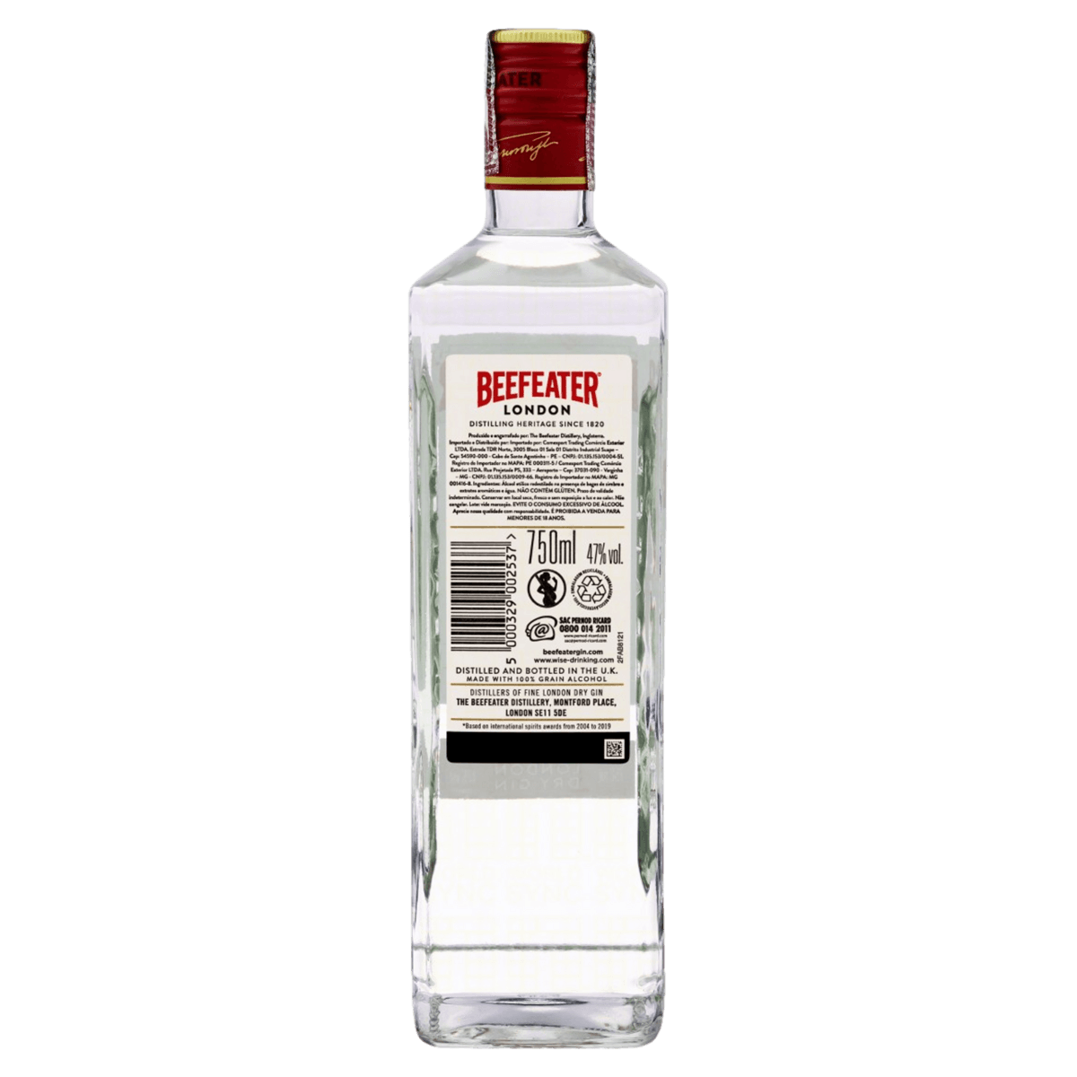 Gin Dry Beefeater 750ml - Supermercado Coop