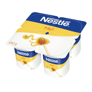Iogurte Nestlé Parcialmente Desnatado Mel Bandeja 340g