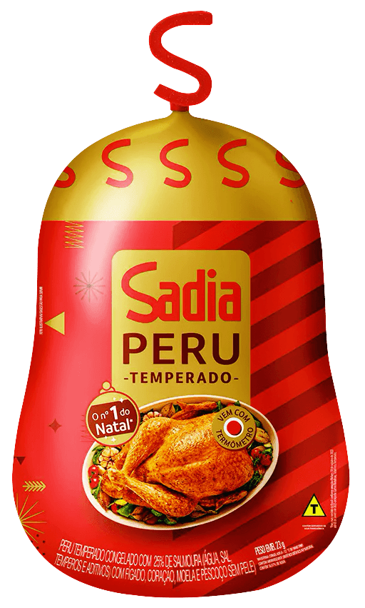 Peru Temperado Congelado Sadia Aprox 4kg