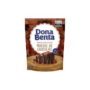 Mistura Para Bolo Delícias Mousse De Choolate Dona Benta 450G