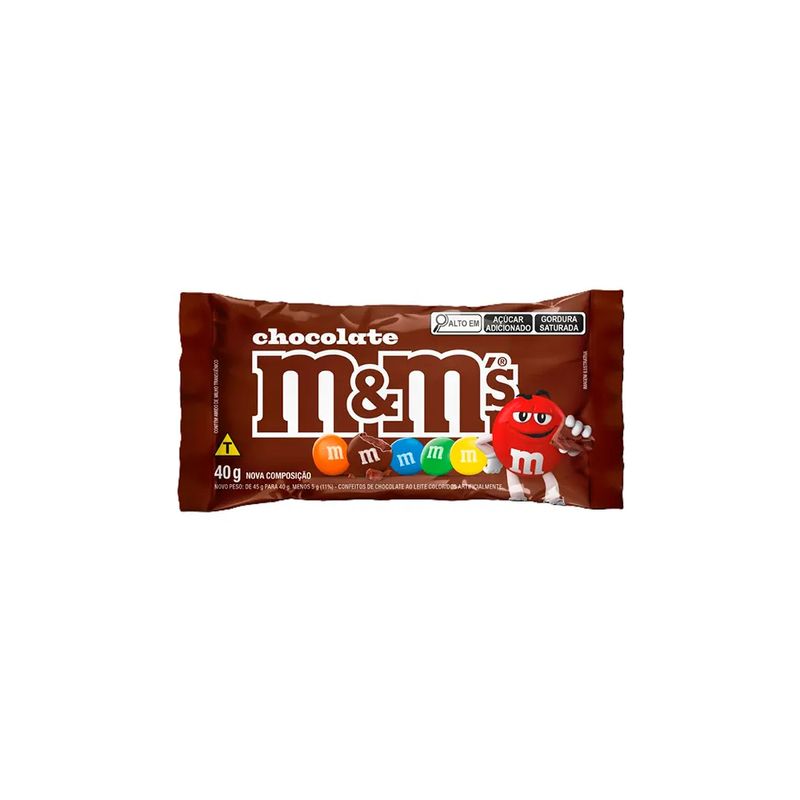 Confeito De Chocolate Ao Leite M&M´S 40G - Supermercado Coop