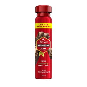 Desodorante Aerossol Amadeirado Old Spice 250Ml