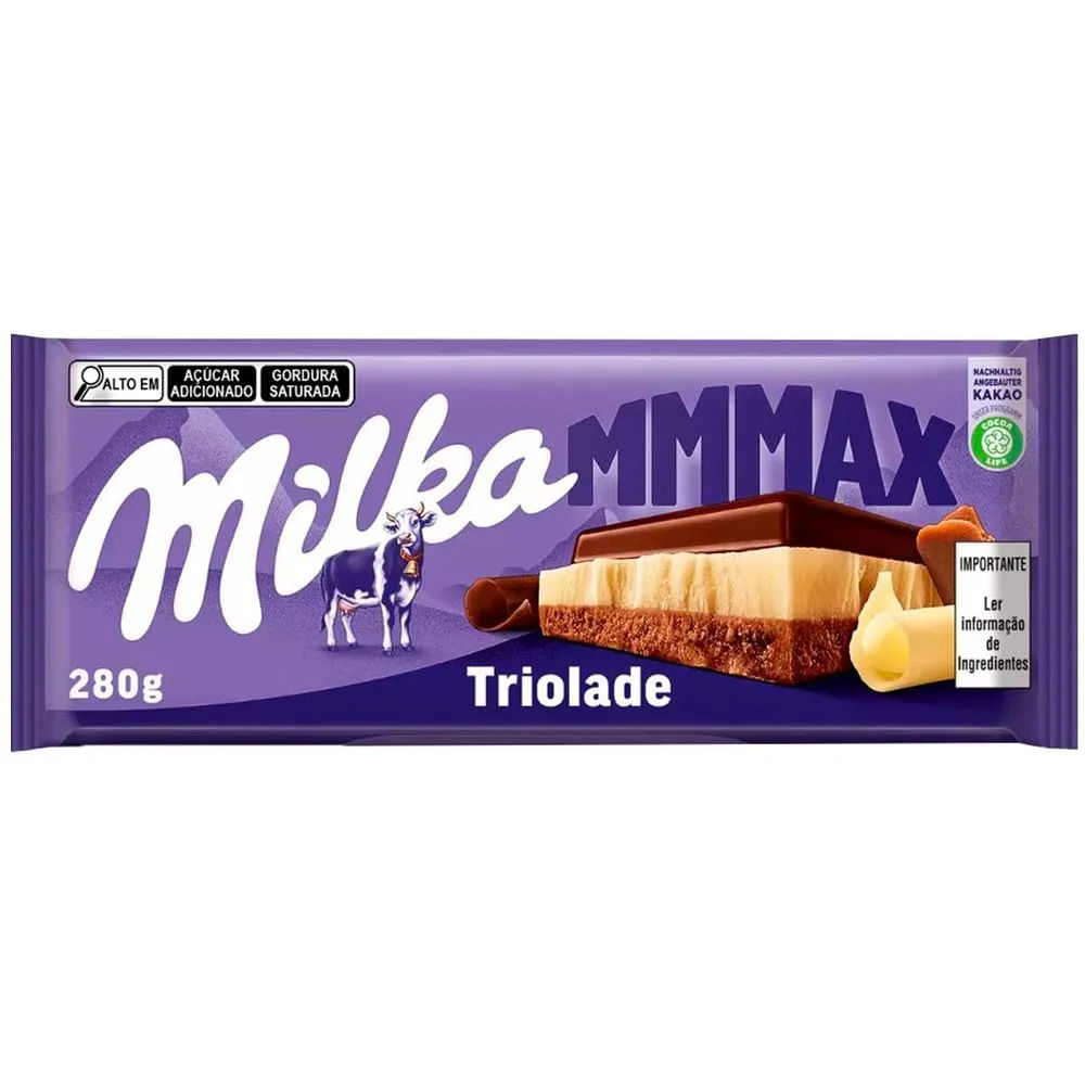 Chocolate Triolade Mmmax Milka 280G - Supermercado Coop