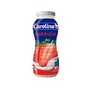 Bebida Láctea Sabor Morango Carolina 150G