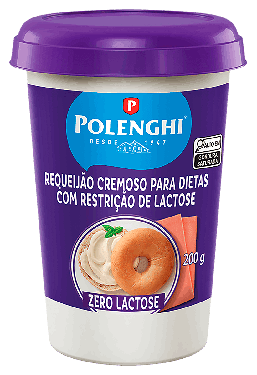 Requeijão Cremoso Polenghi Zero Lactose 200g - Supermercado Coop