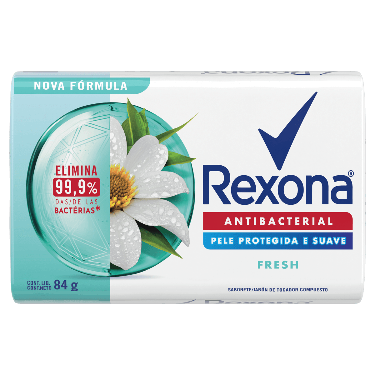 Sabonete Rexona Antibacterial Fresh 84g - Supermercado Coop