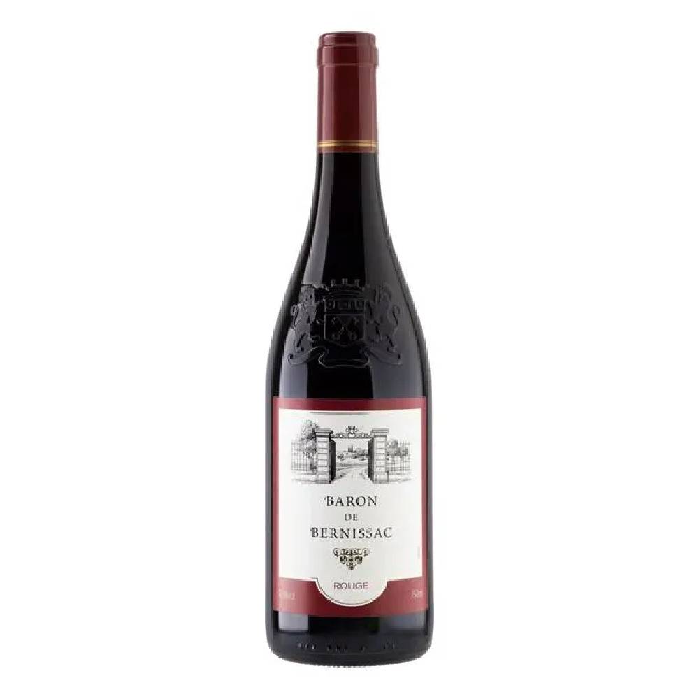 Vinho Francês Tinto Seco Baron De Bernissac 750ml