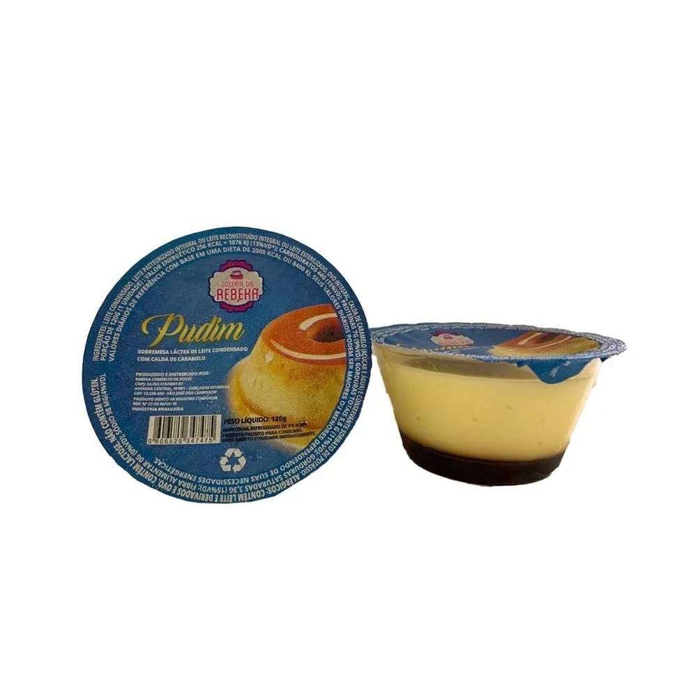 Pudim De Leite Condensado Doceria Rebeka 120G - Supermercado Coop