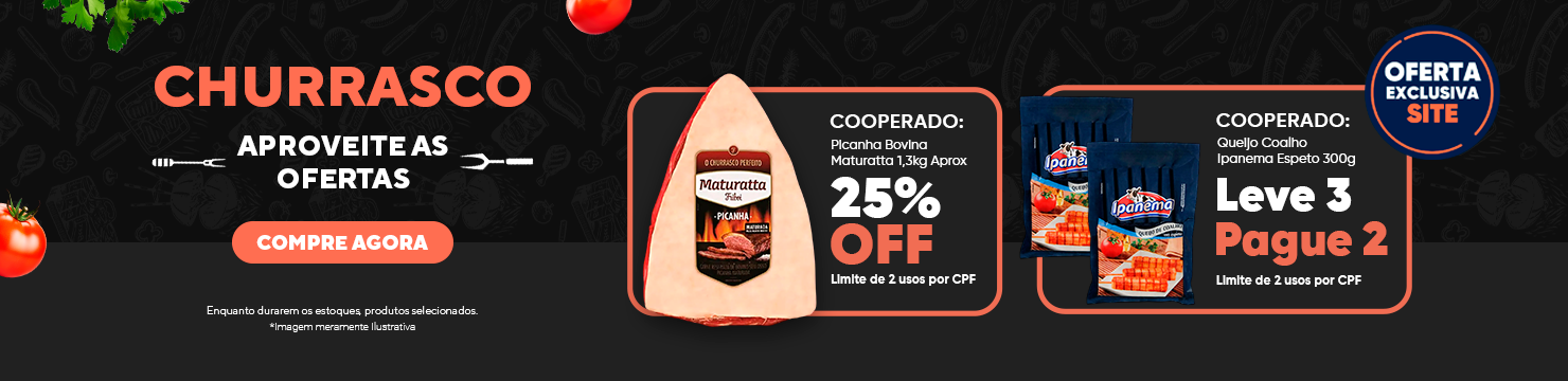 Promoção Churrasco Final de Semana